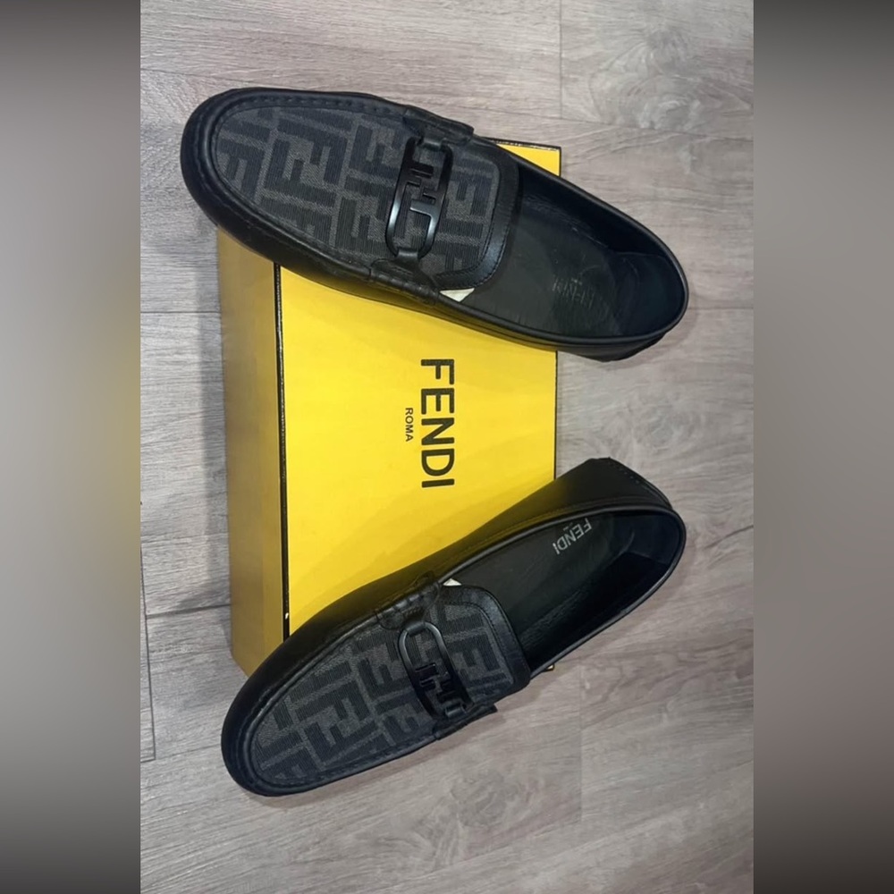 Fendi Men's Black Loafers